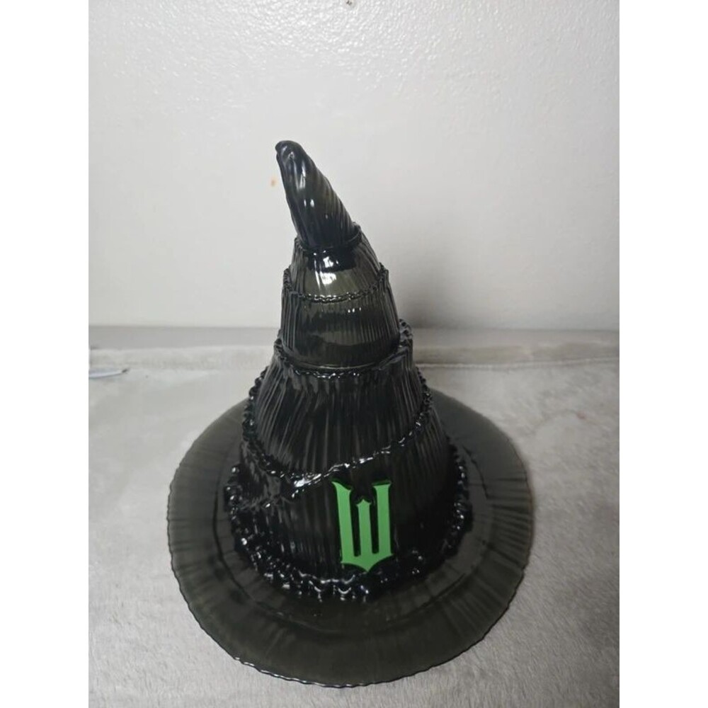 Wicked Movie Theater Exclusive Witch Hat Popcorn Bucket Elphaba Green W Logo